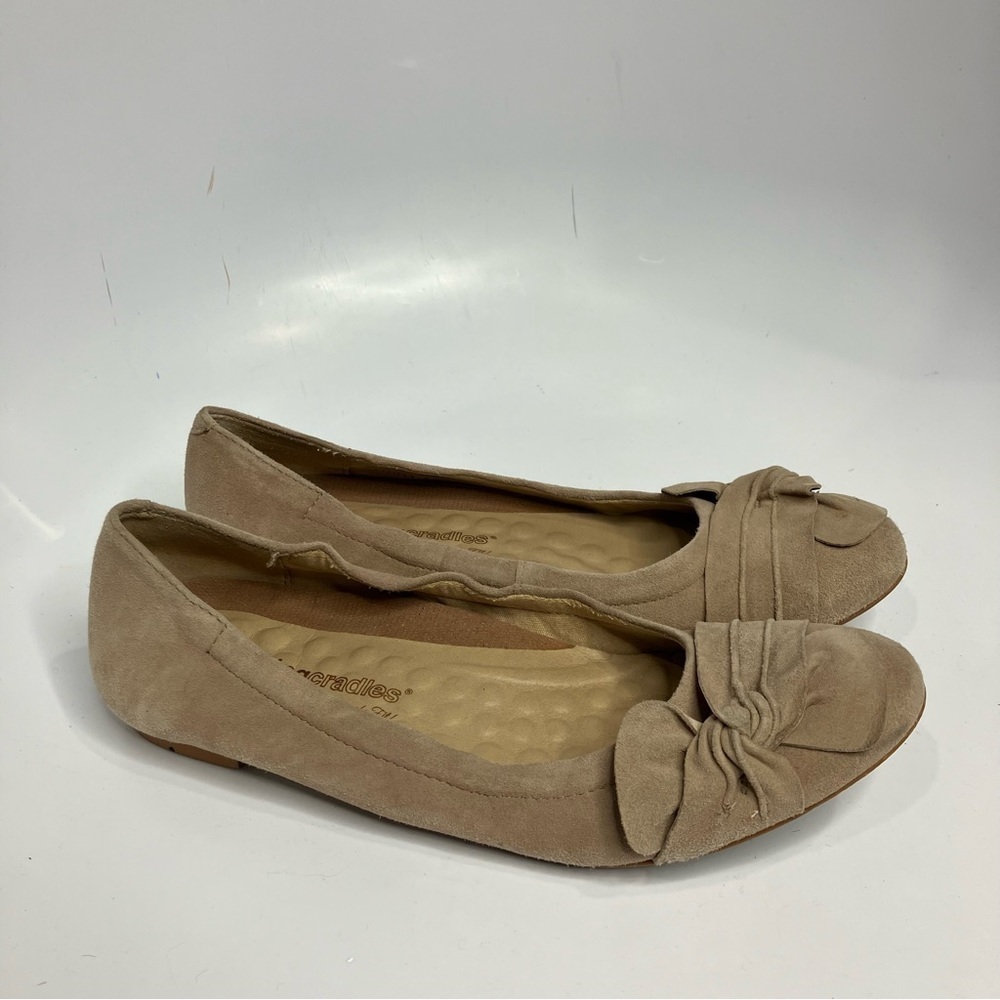 Walking‎ Cradles suede leather flats size 8.5
